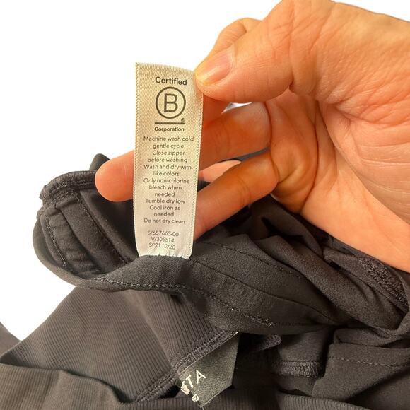 Athleta Nolita Wide Leg Black Pants Size 20 Featherweight Stretch Comfort - Picture 14 of 15